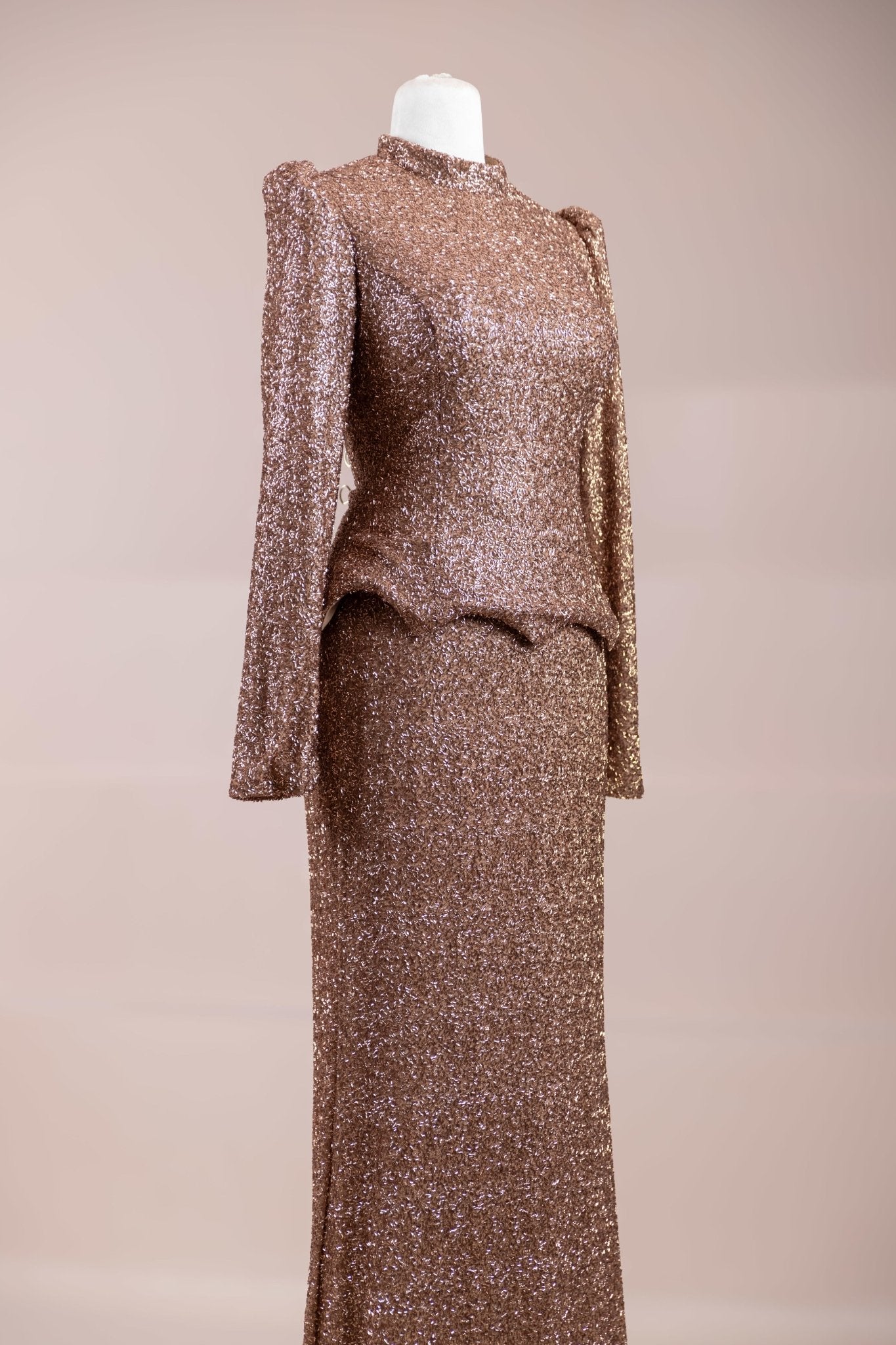 Luxe Tesettür Abiye - FioraofDress - tesettur - abiye - Lacivert - 38 - hijab - evening - dress