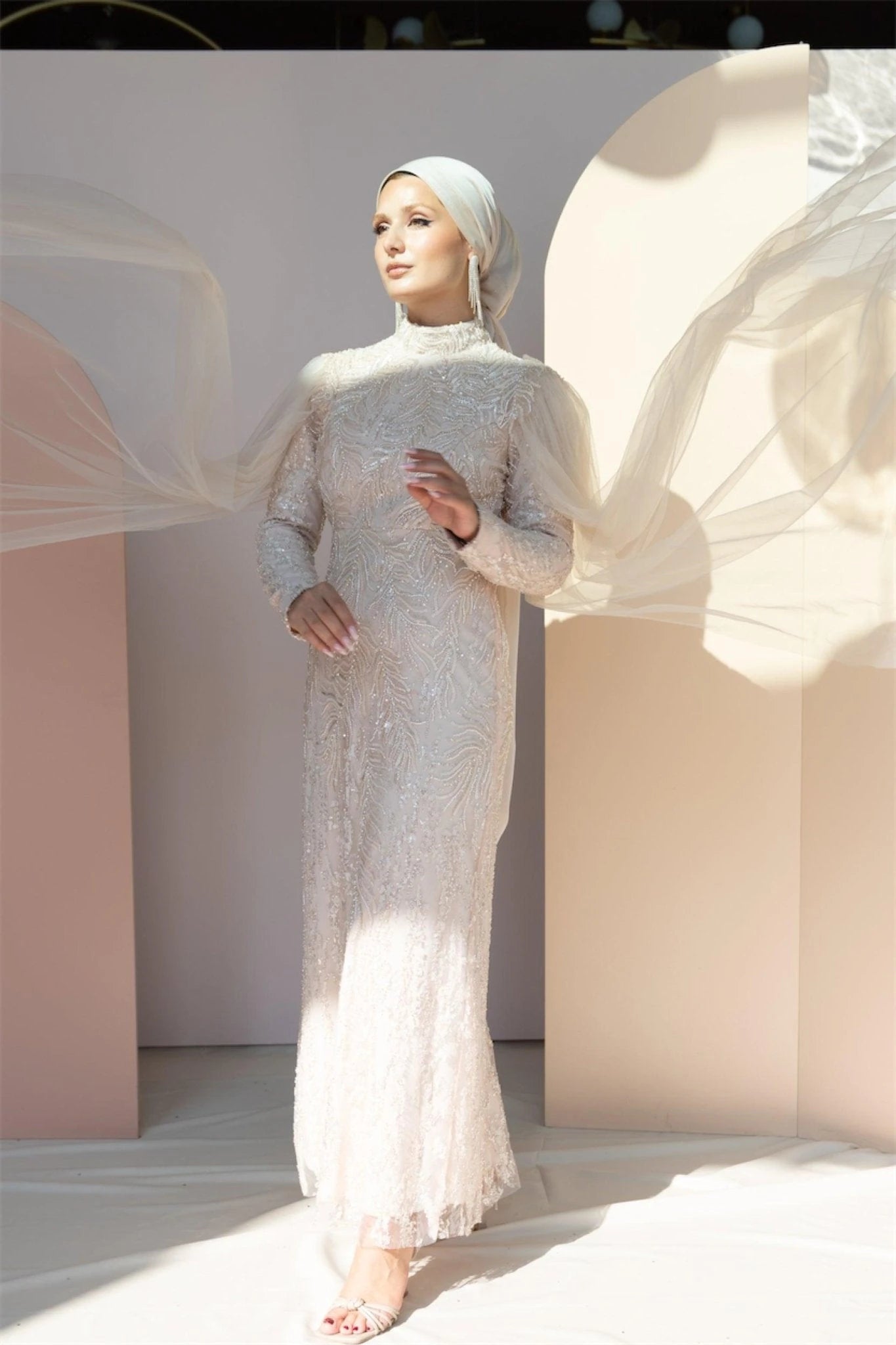 Mahidevran Tesettür Abiye - FioraofDress - tesettur - abiye - 48 - GOLD - hijab - evening - dress