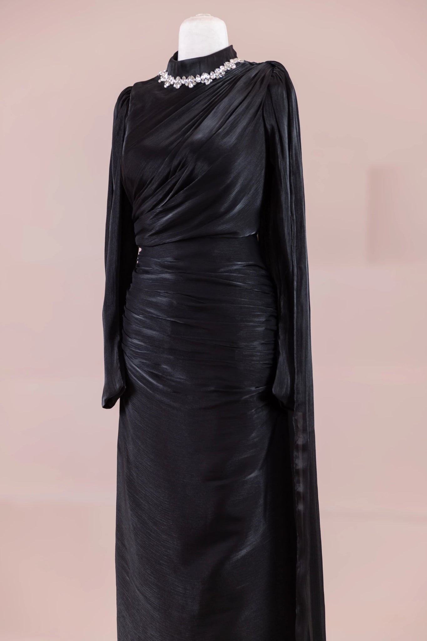 Melya Tesettür Abiye - FioraofDress - tesettur - abiye - SİYAH - 38 - hijab - evening - dress