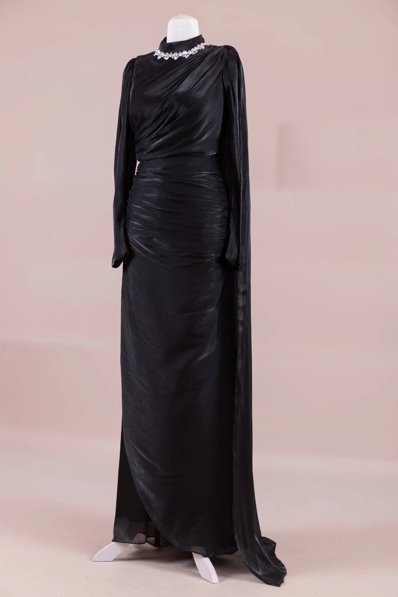 Melya Tesettür Abiye - FioraofDress - tesettur - abiye - SİYAH - 38 - hijab - evening - dress