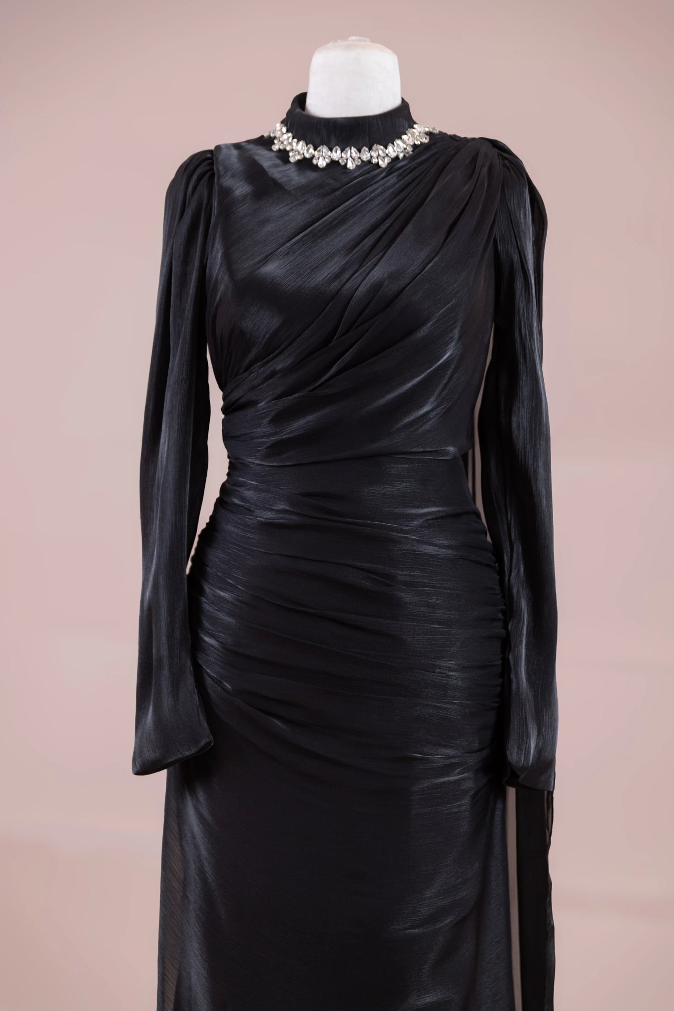 Melya Tesettür Abiye - FioraofDress - tesettur - abiye - SİYAH - 38 - hijab - evening - dress