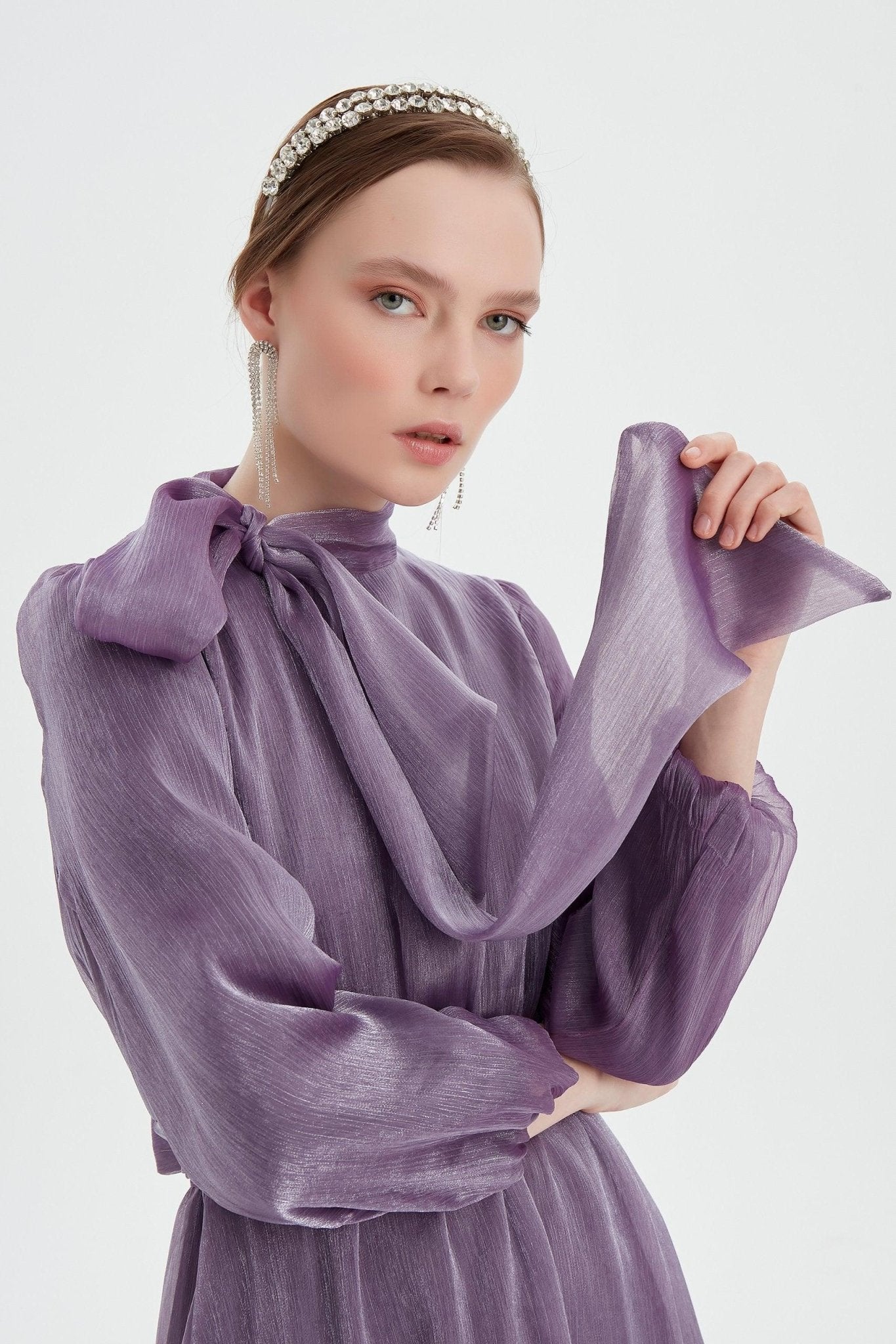 Meva Abiye - FioraofDress - tesettur - abiye - 42 - Bakır - hijab - evening - dress