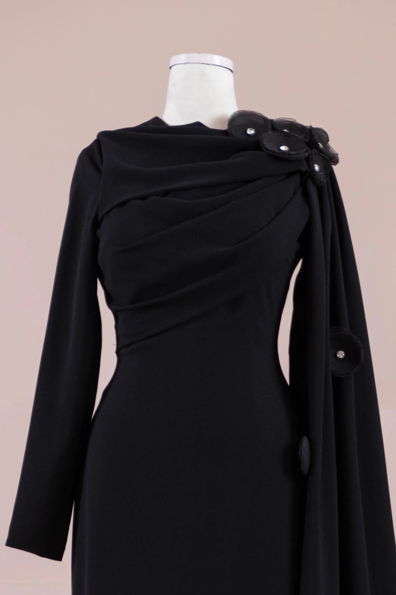 Mire Tesettür Abiye - FioraofDress - tesettur - abiye - Siyahh - 38 - hijab - evening - dress