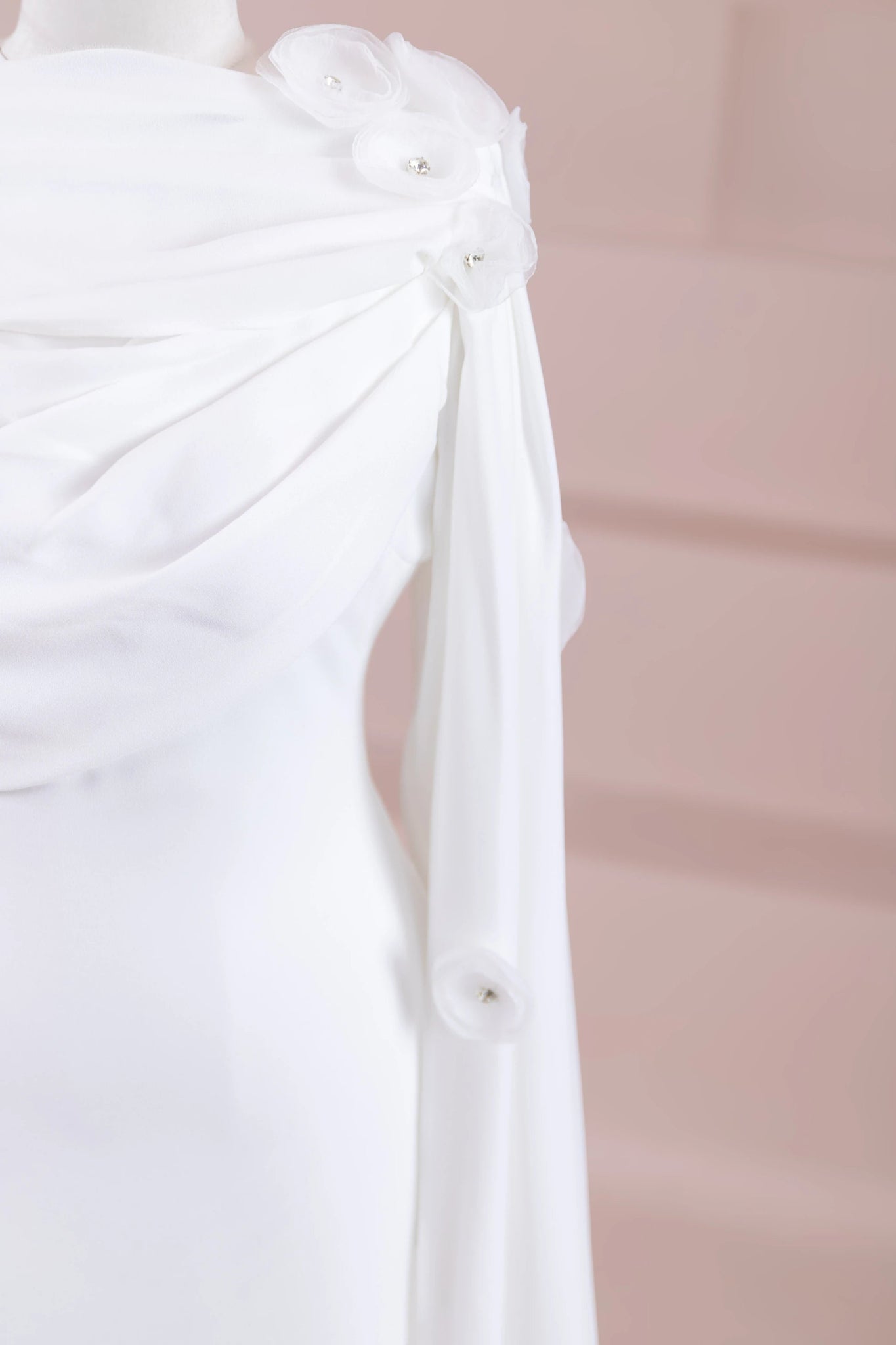 Mire Tesettür Abiye - FioraofDress - tesettur - abiye - Beyaz - 38 - hijab - evening - dress