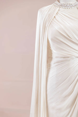 Nela Tesettür Abiye - FioraofDress - tesettur - abiye - Morr - 38 - hijab - evening - dress