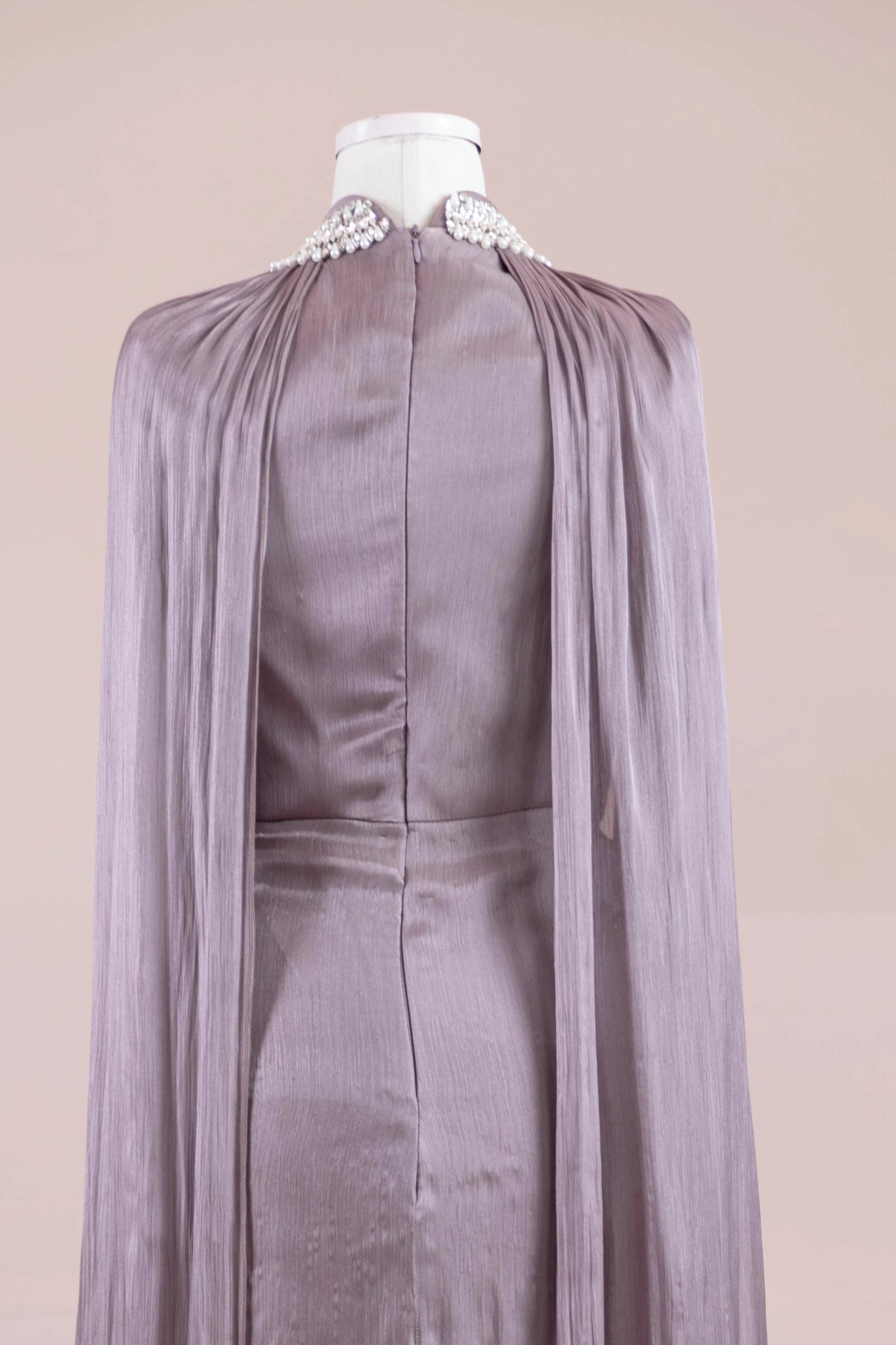 Nela Tesettür Abiye - FioraofDress - tesettur - abiye - VİZON - 38 - hijab - evening - dress