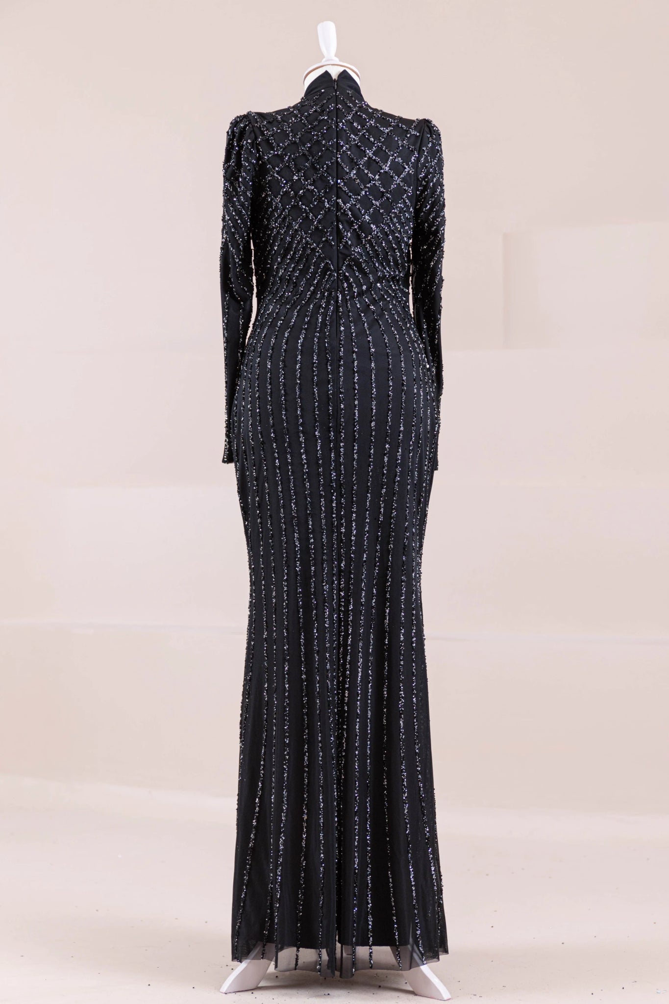 Niva Tesettür Abiye - FioraofDress - tesettur - abiye - Siyahh - 38 - hijab - evening - dress