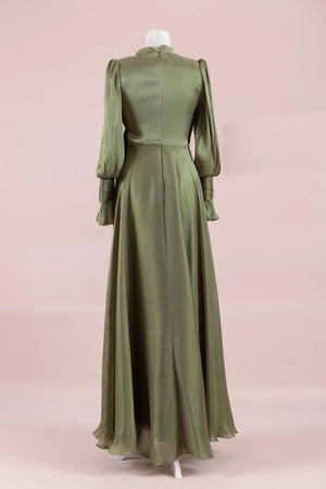 Orkide Tesettur Abiye - FioraofDress - tesettur - abiye - 38 - Çimen yeşili - hijab - evening - dress