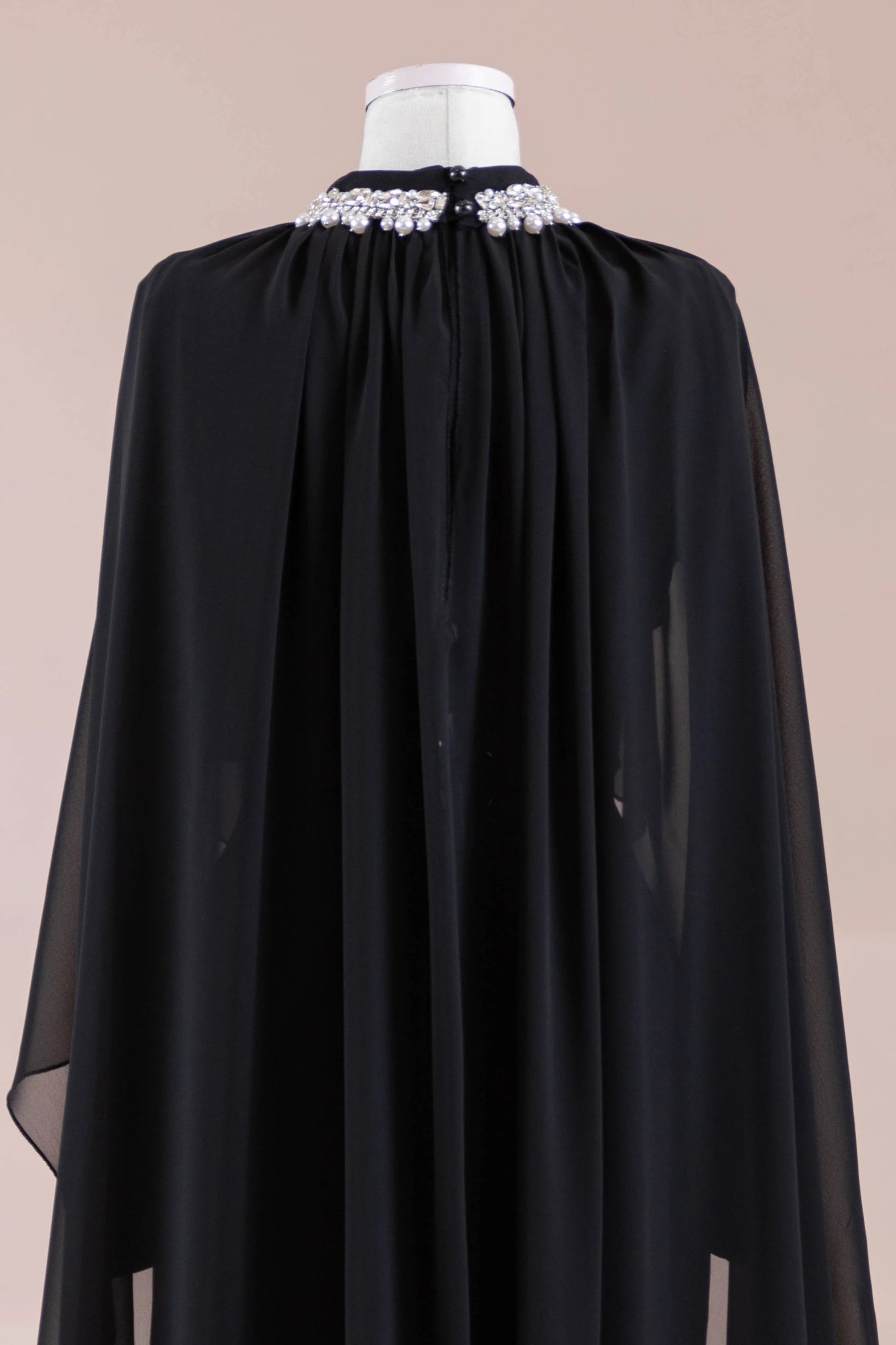 Peleris Tesettür Abiye - FioraofDress - tesettur - abiye - Siyahh - 38 - hijab - evening - dress