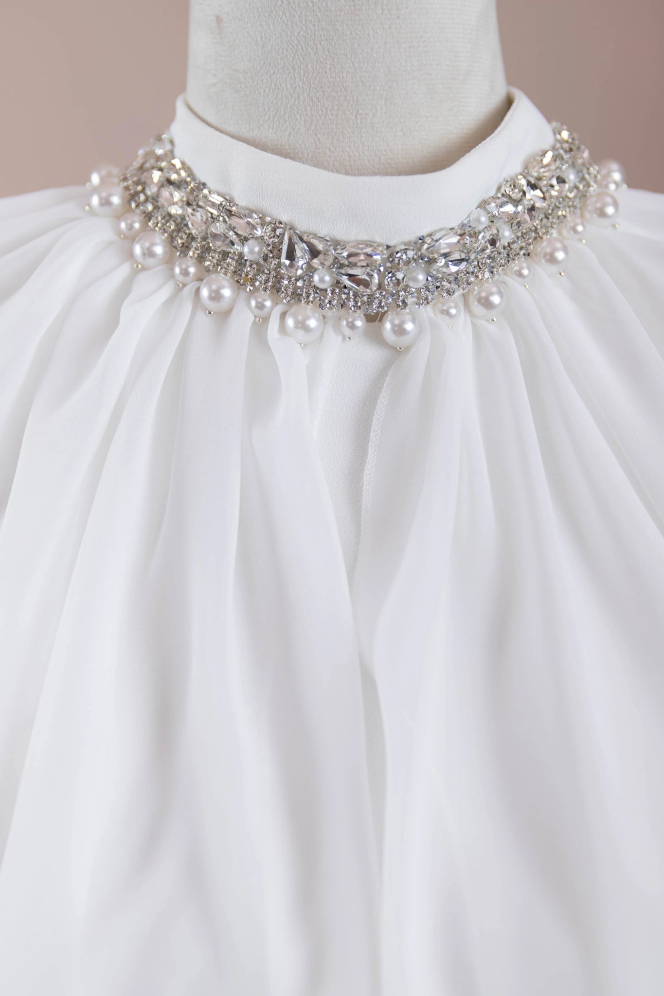 Peleris Tesettür Abiye - FioraofDress - tesettur - abiye - Beyaz - 38 - hijab - evening - dress