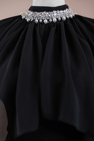 Peleris Tesettür Abiye - FioraofDress - tesettur - abiye - Siyahh - 38 - hijab - evening - dress