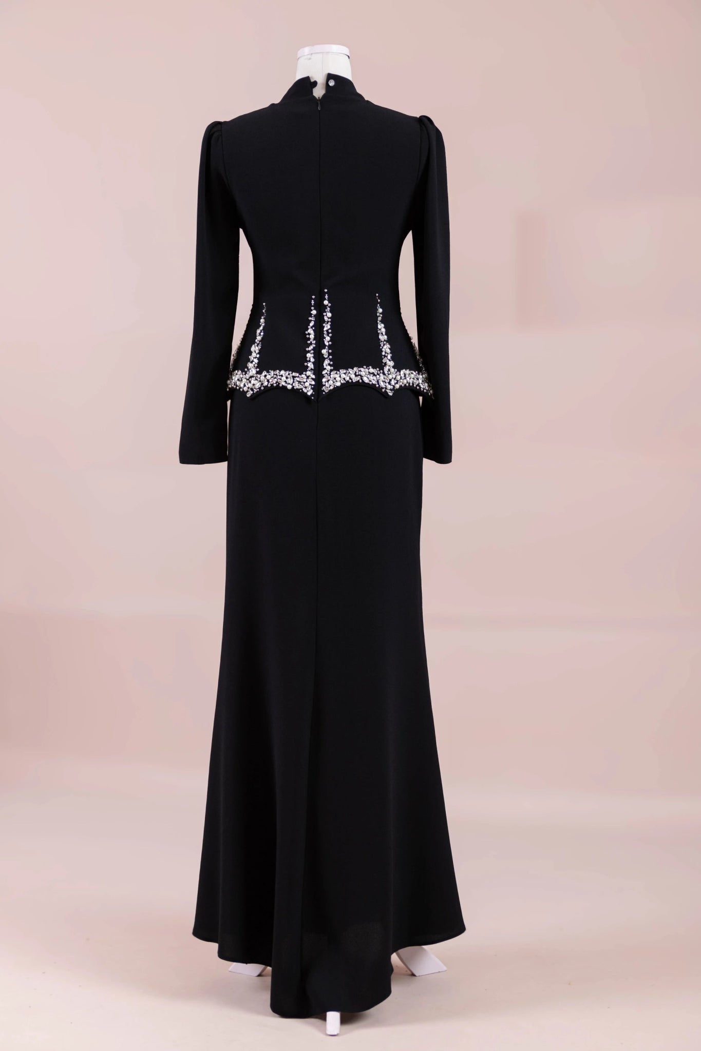 Ranya Tesettür Abiye - FioraofDress - tesettur - abiye - Siyahh - 38 - hijab - evening - dress