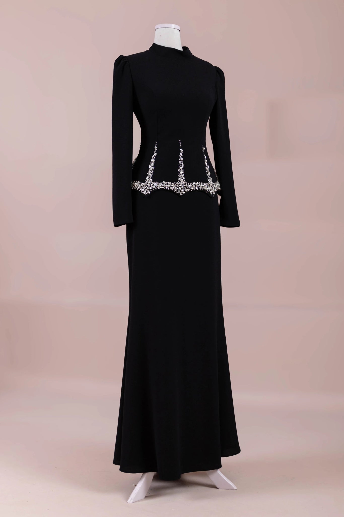 Ranya Tesettür Abiye - FioraofDress - tesettur - abiye - Siyahh - 38 - hijab - evening - dress