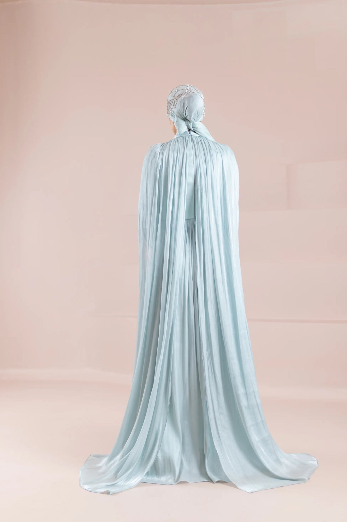 Renna Tesettür Abiye - FioraofDress - tesettur - abiye - mint - 36 - hijab - evening - dress