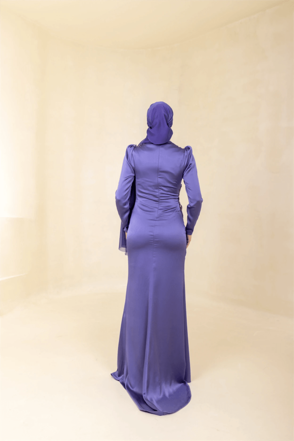 Romola Tesettür Abiye - FioraofDress - tesettur - abiye - 44 - Lavanta - hijab - evening - dress