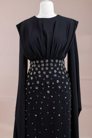 Rouge Tesettür Abiye - FioraofDress - tesettur - abiye - Siyah - 38 - hijab - evening - dress