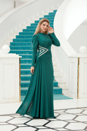 Roza Tesettür Abiye - FioraofDress - tesettur - abiye - 48 - LİLAA - hijab - evening - dress