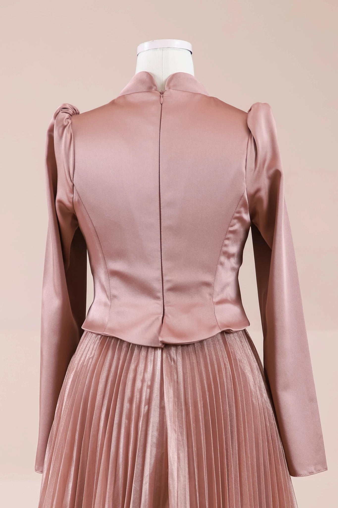 Rozya Tesettür Abiye - FioraofDress - tesettur - abiye - rose - 38 - hijab - evening - dress