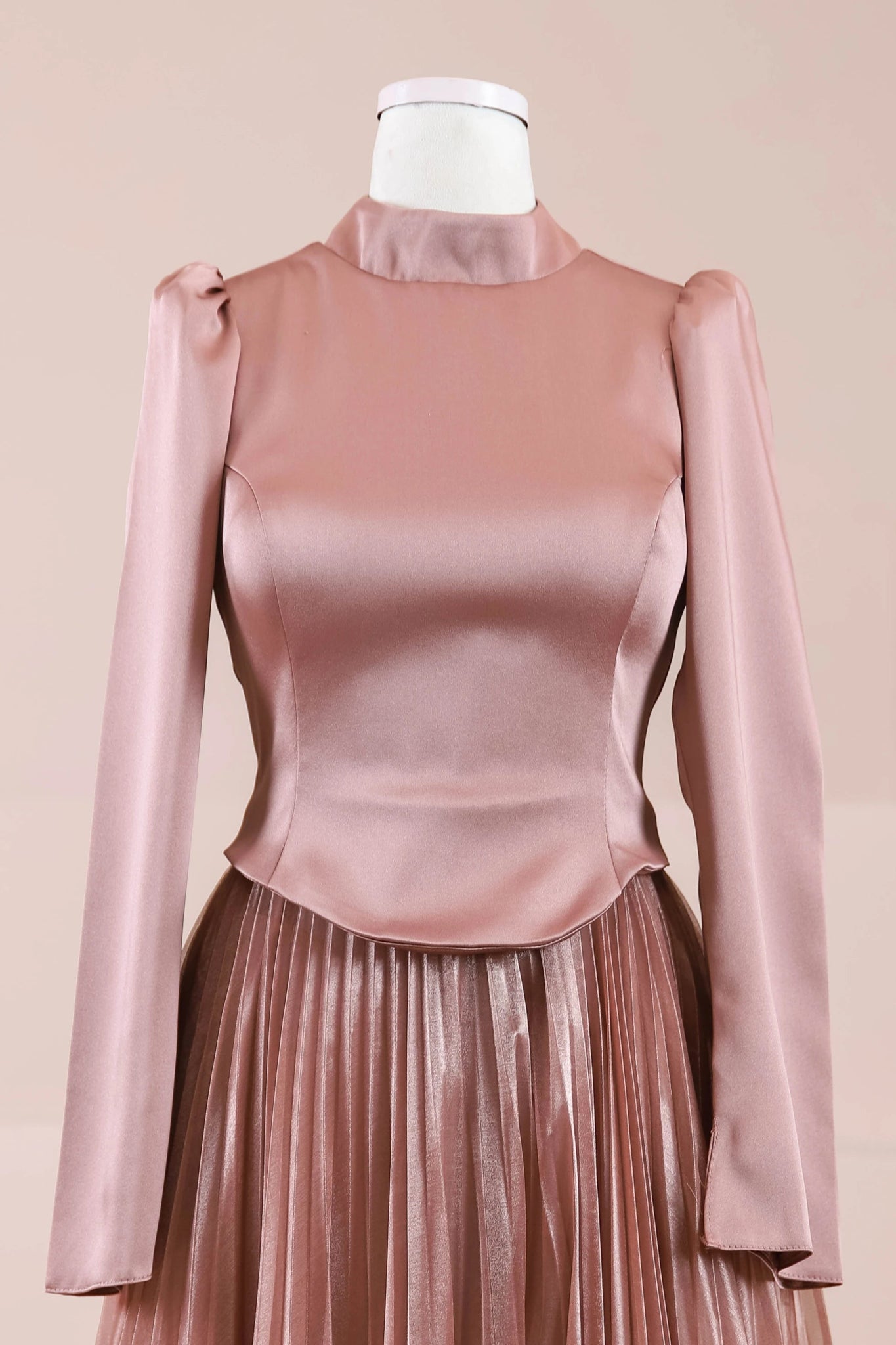 Rozya Tesettür Abiye - FioraofDress - tesettur - abiye - rose - 38 - hijab - evening - dress