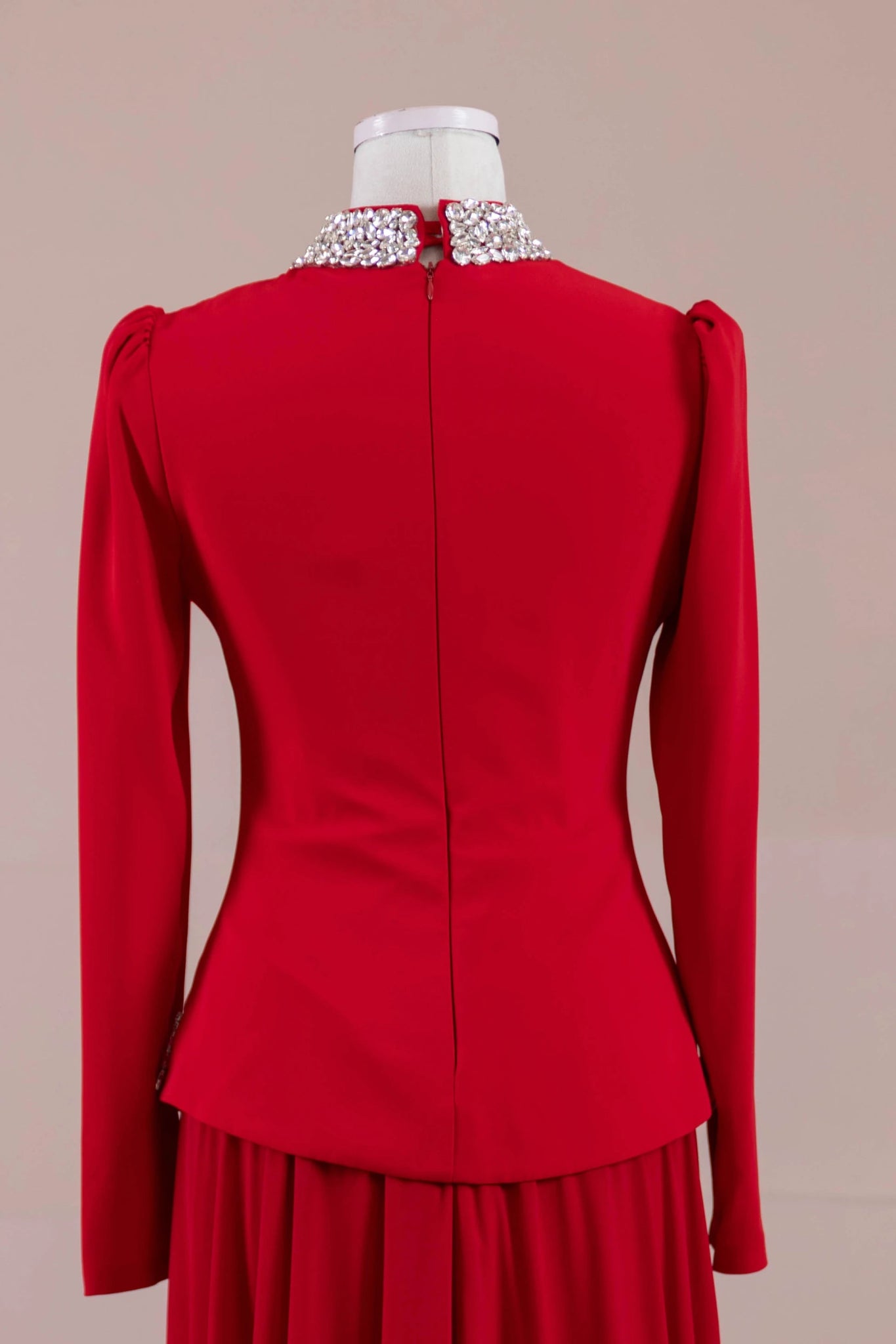 Selva Tesettür Abiye - FioraofDress - tesettur - abiye - Kırmızı - 38 - hijab - evening - dress