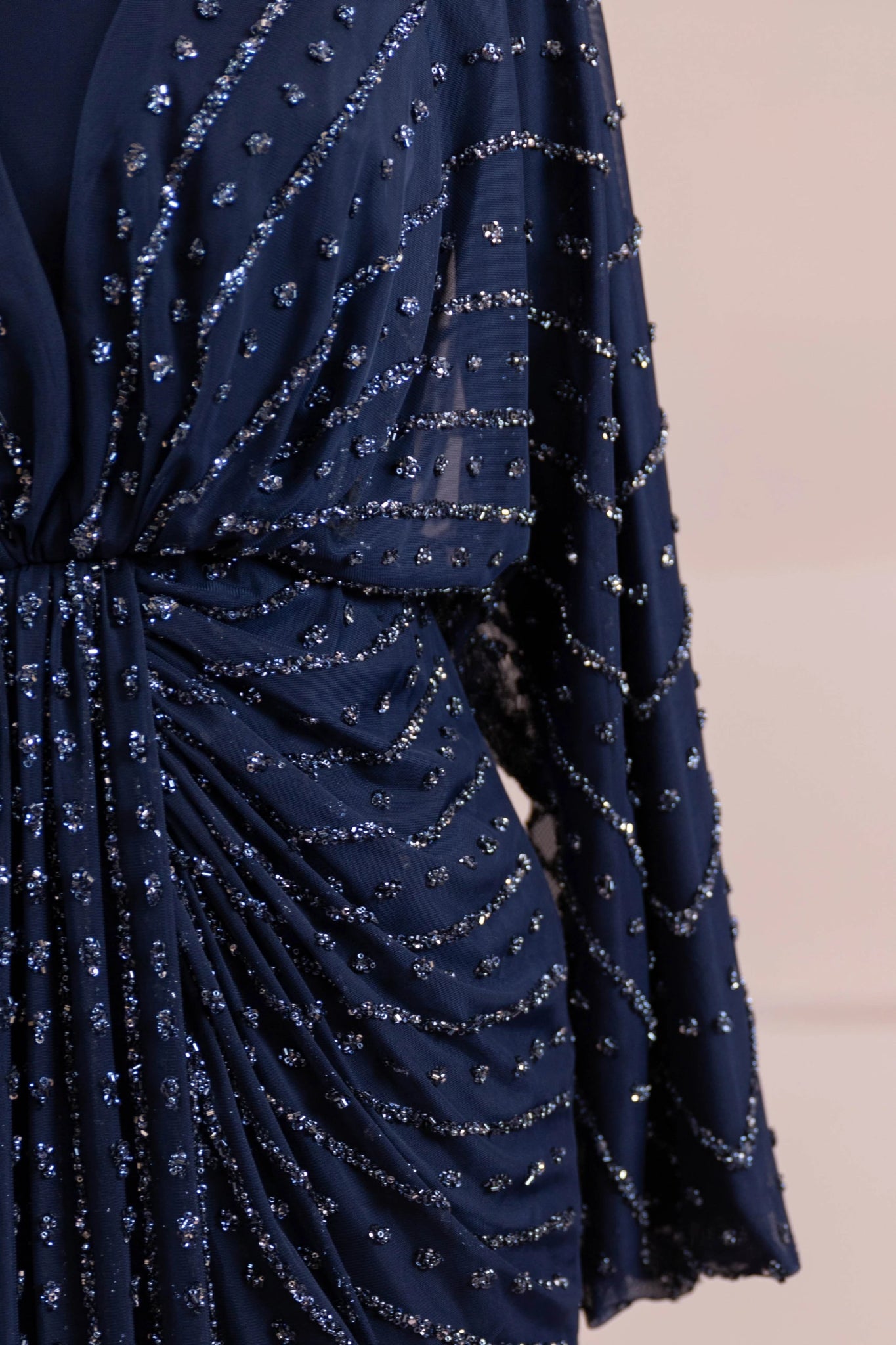 Serel Tesettür Abiye - FioraofDress - tesettur - abiye - LACİVERT - 36 - hijab - evening - dress