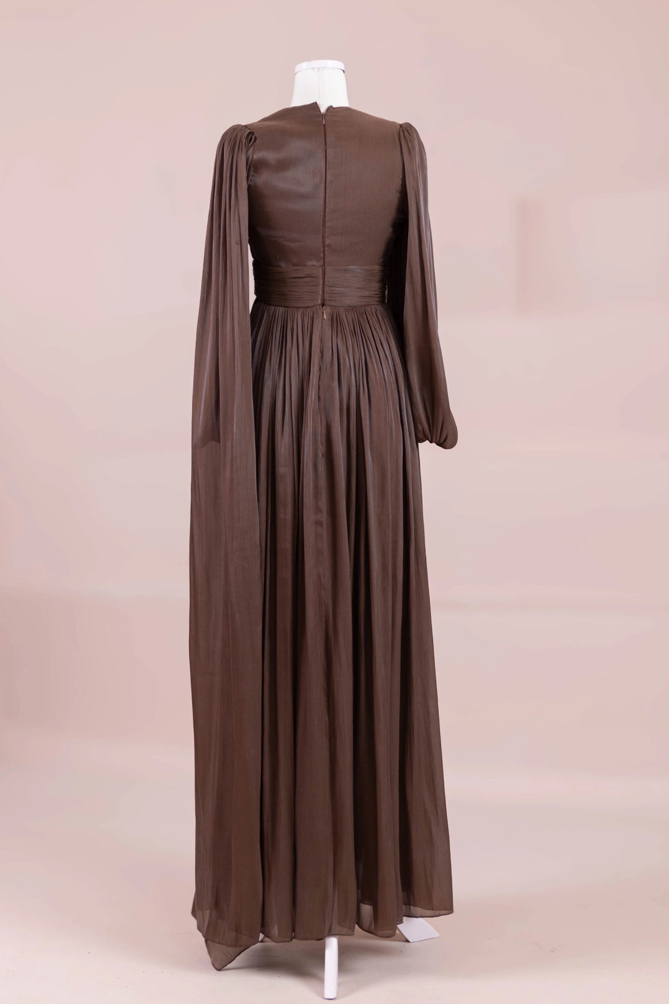 Seya Tesettür Abiye Ve Şalı - FioraofDress - tesettur - abiye - Mocha - 38 - hijab - evening - dress