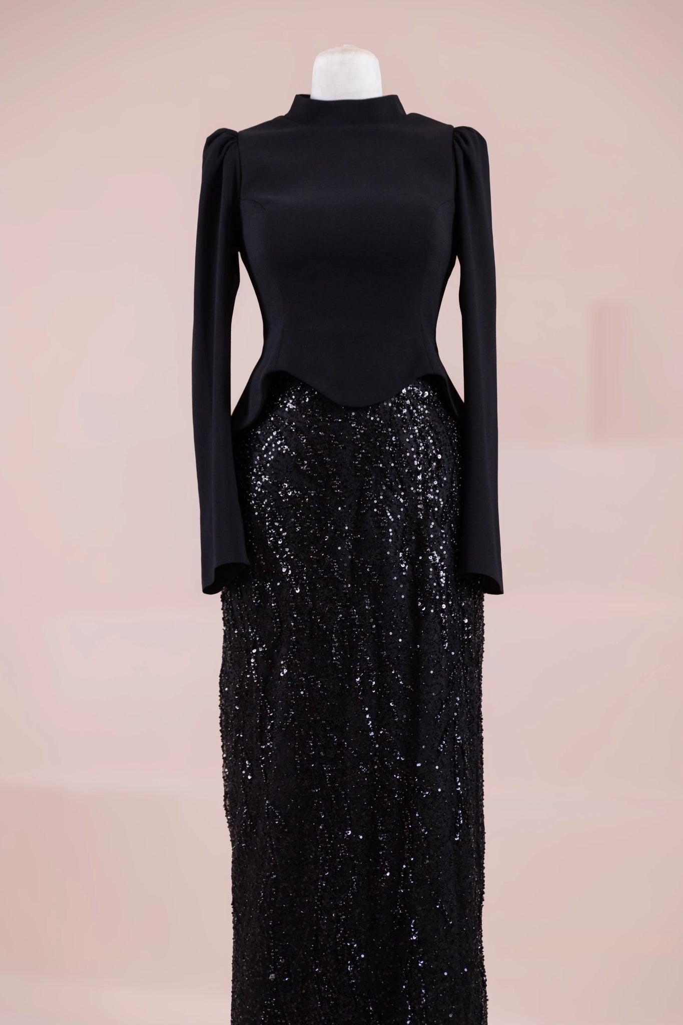 Simera Tesettür Abiye - FioraofDress - tesettur - abiye - SİYAH - 38 - hijab - evening - dress