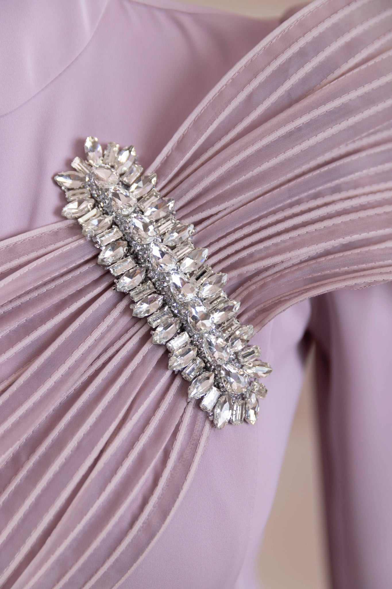 Sinetra Tesettür Abiye - FioraofDress - tesettur - abiye - Pudra - 36 - hijab - evening - dress