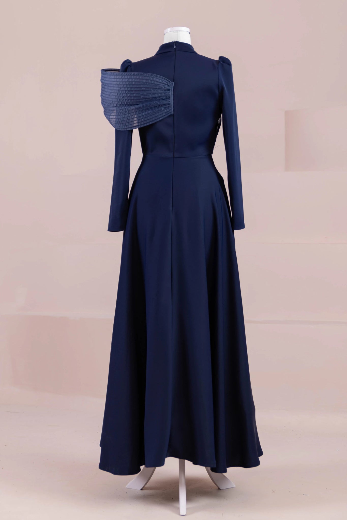 Sinetra Tesettür Abiye - FioraofDress - tesettur - abiye - lacivert - 36 - hijab - evening - dress