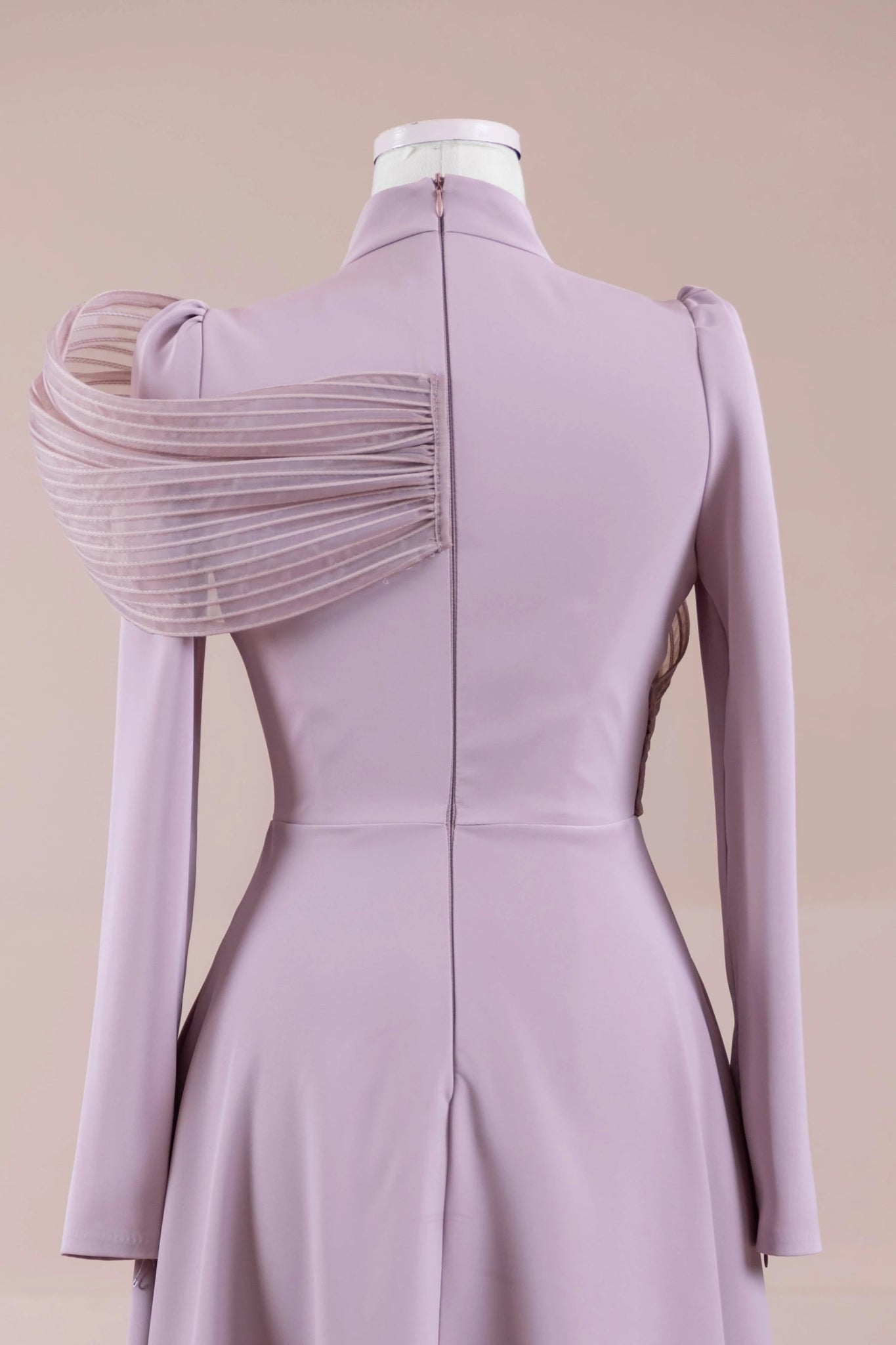 Sinetra Tesettür Abiye - FioraofDress - tesettur - abiye - Pudra - 36 - hijab - evening - dress