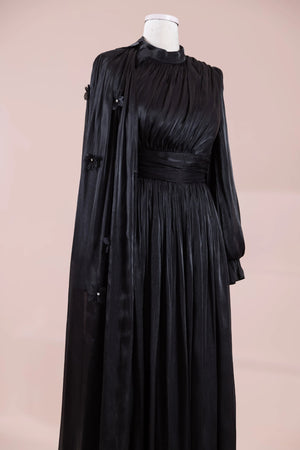 Sivra Tesettür Abiye - FioraofDress - tesettur - abiye - Siyahh - 38 - hijab - evening - dress
