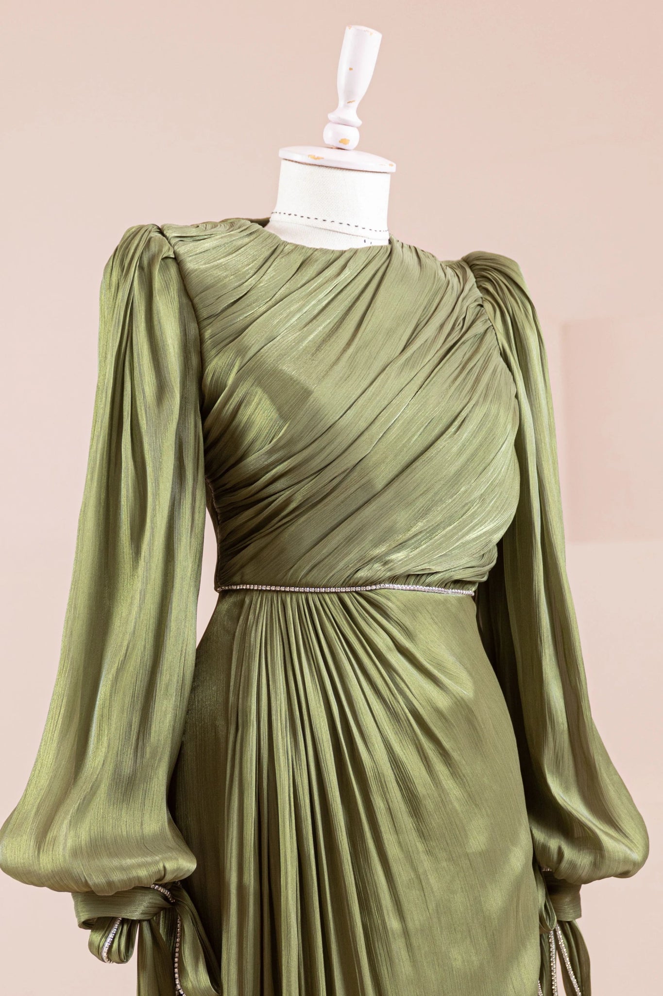 Su Yolu Tesettür Abiye - FioraofDress - tesettur - abiye - Çimen yeşili - 38 - hijab - evening - dress