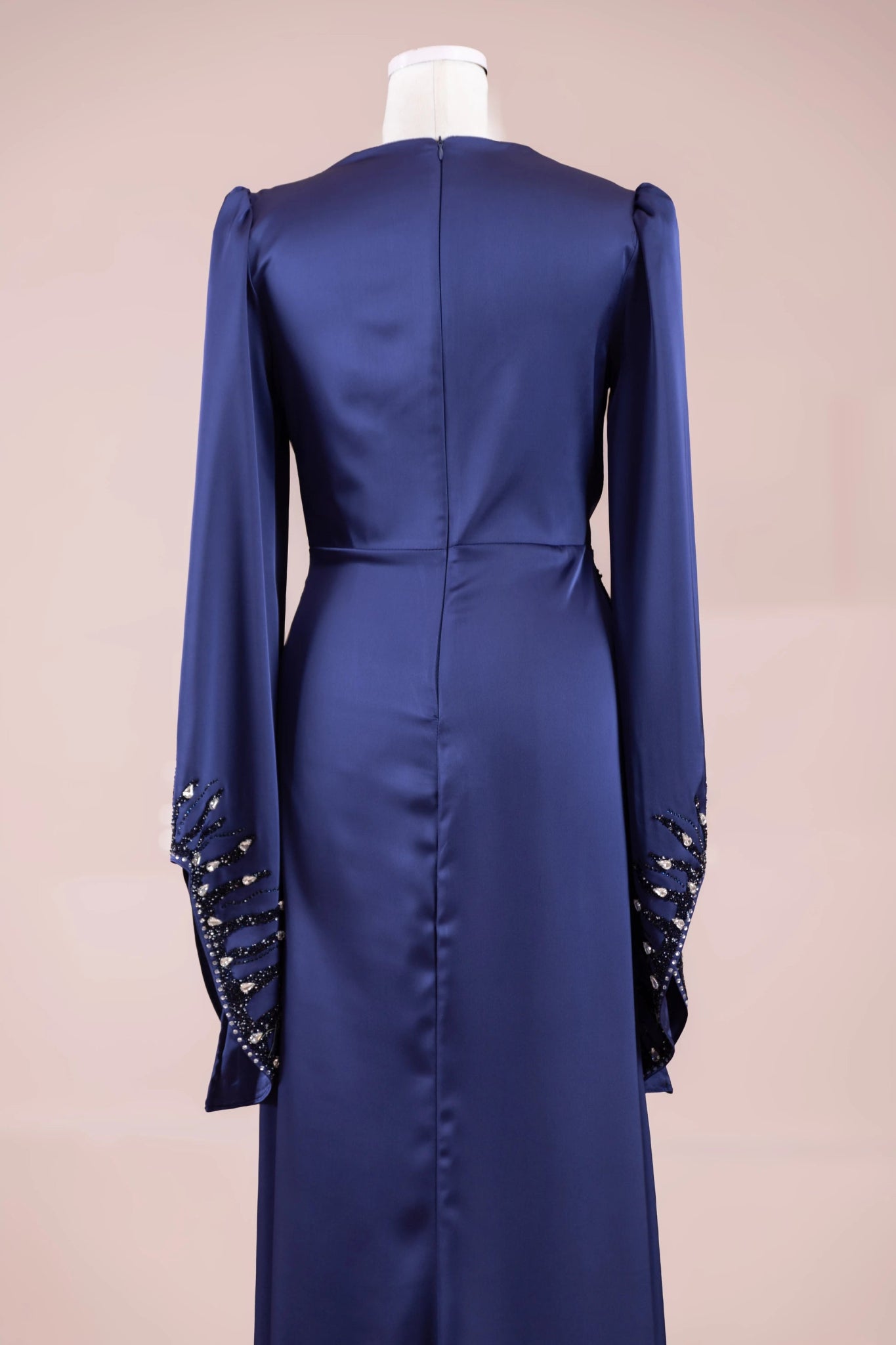 Sue Tesettür Abiye - FioraofDress - tesettur - abiye - LACİVERT - 38 - hijab - evening - dress