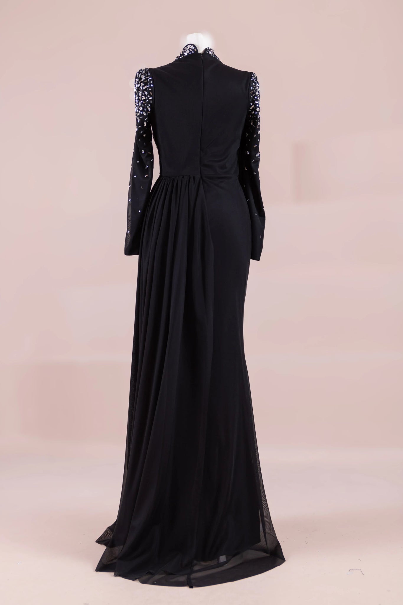 Syima Tesettür Abiye - FioraofDress - tesettur - abiye - Siyahh - 38 - hijab - evening - dress