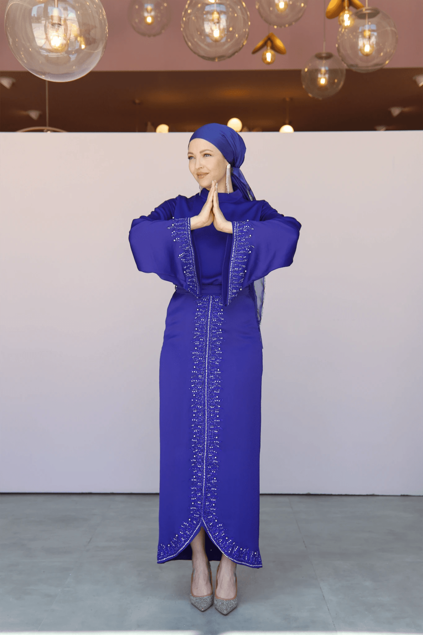 Thai Tesettür Abiye - FioraofDress - tesettur - abiye - 44 - Mavii - hijab - evening - dress