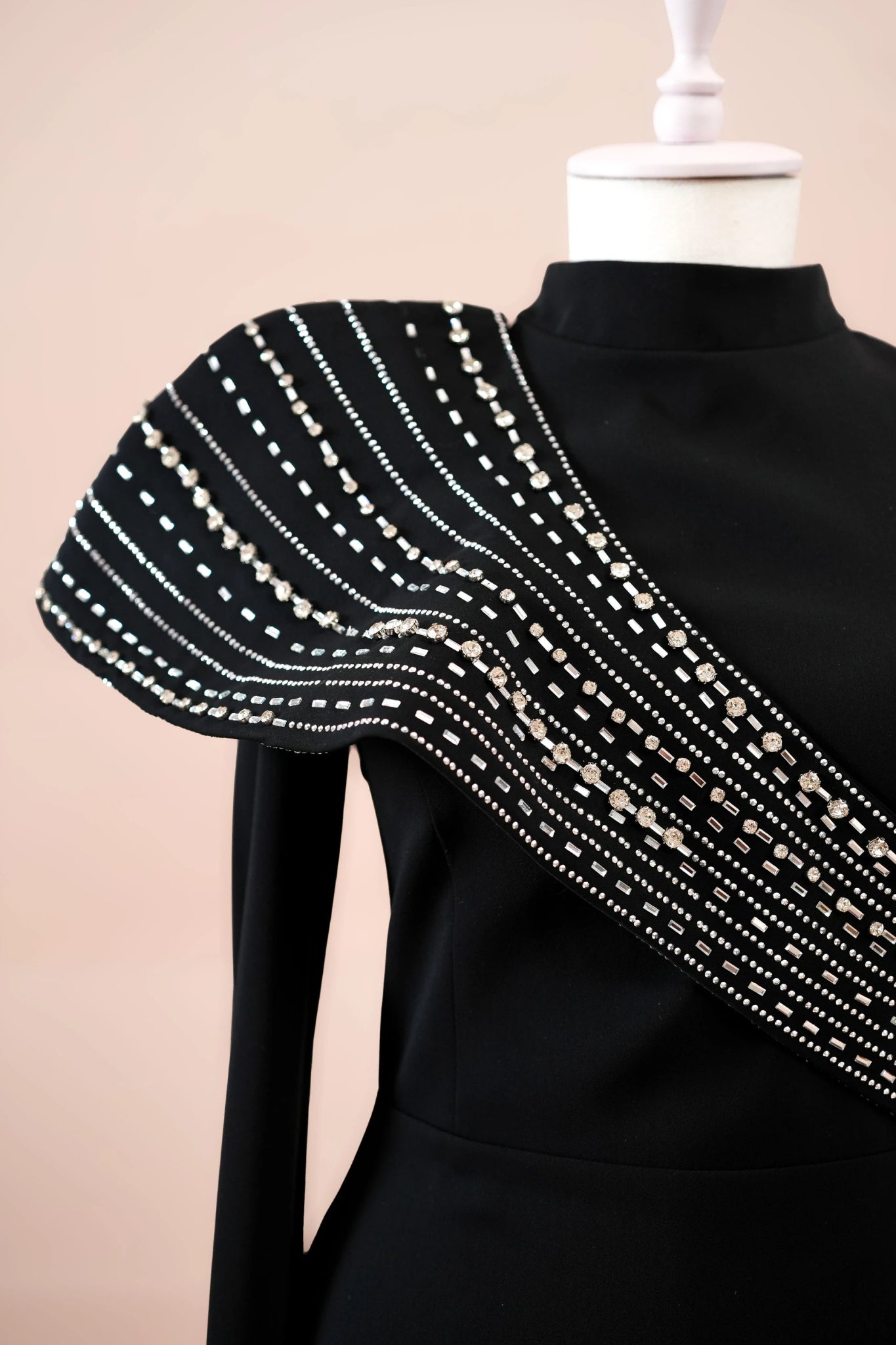 Valen Tesettür Abiye - FioraofDress - tesettur - abiye - Siyahh - 38 - hijab - evening - dress