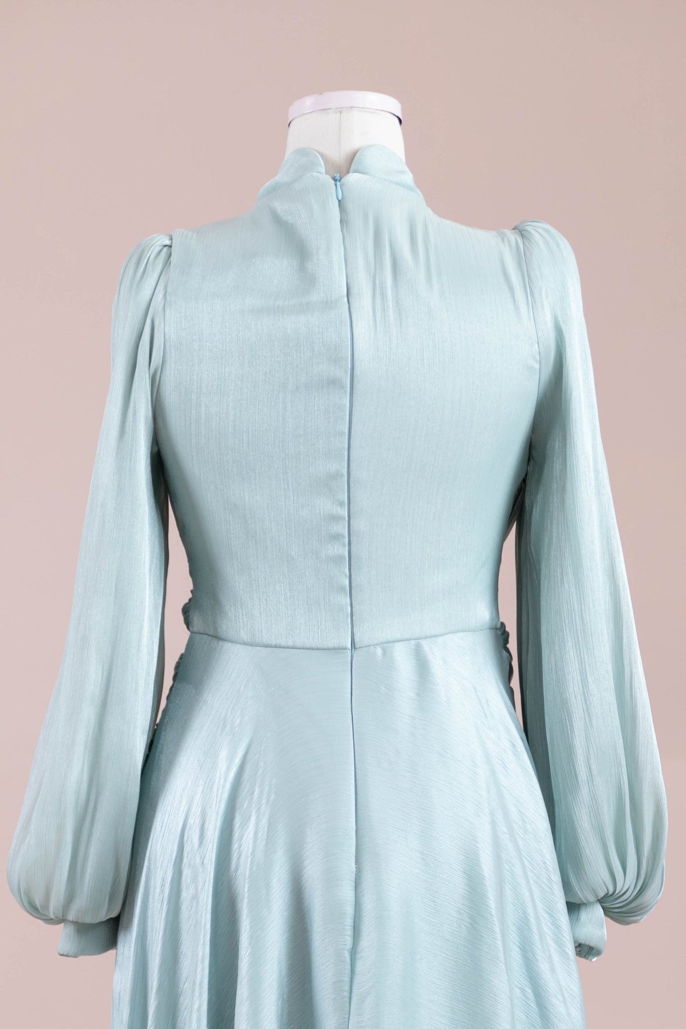 Vela Tesettür Abiye - FioraofDress - tesettur - abiye - mint yeşili - 38 - hijab - evening - dress