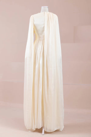 Velasca Tesettür Abiye - FioraofDress - tesettur - abiye - Ekru - 38 - hijab - evening - dress