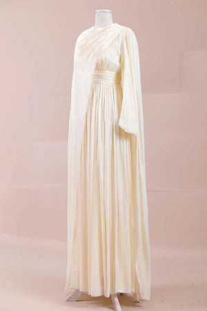 Velasca Tesettür Abiye - FioraofDress - tesettur - abiye - Ekru - 38 - hijab - evening - dress