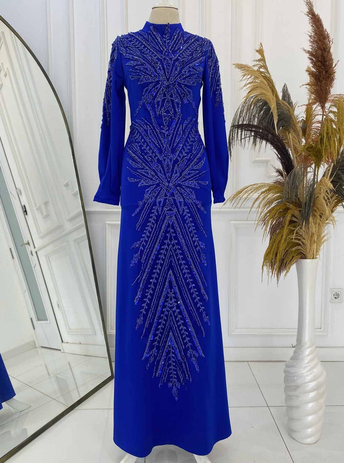 Yıldız Abiye - FioraofDress - tesettur - abiye - 48 - rose - hijab - evening - dress