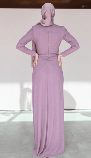 Zarif Tesettür Abiye - FioraofDress - tesettur - abiye - 44 - Pudra - hijab - evening - dress