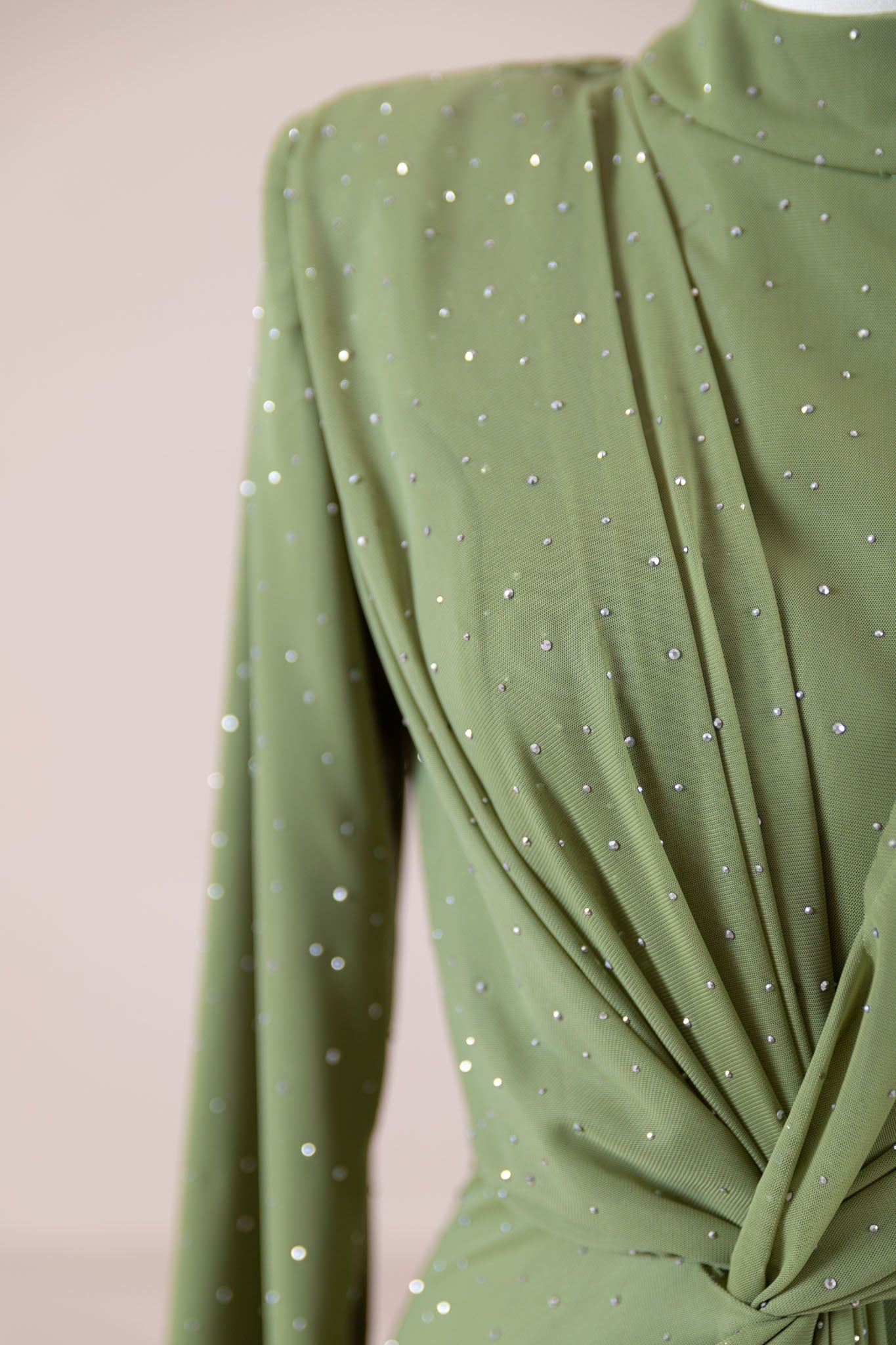 Zarif Tesettür Abiye - FioraofDress - tesettur - abiye - 44 - Yağı Yeşil - hijab - evening - dress