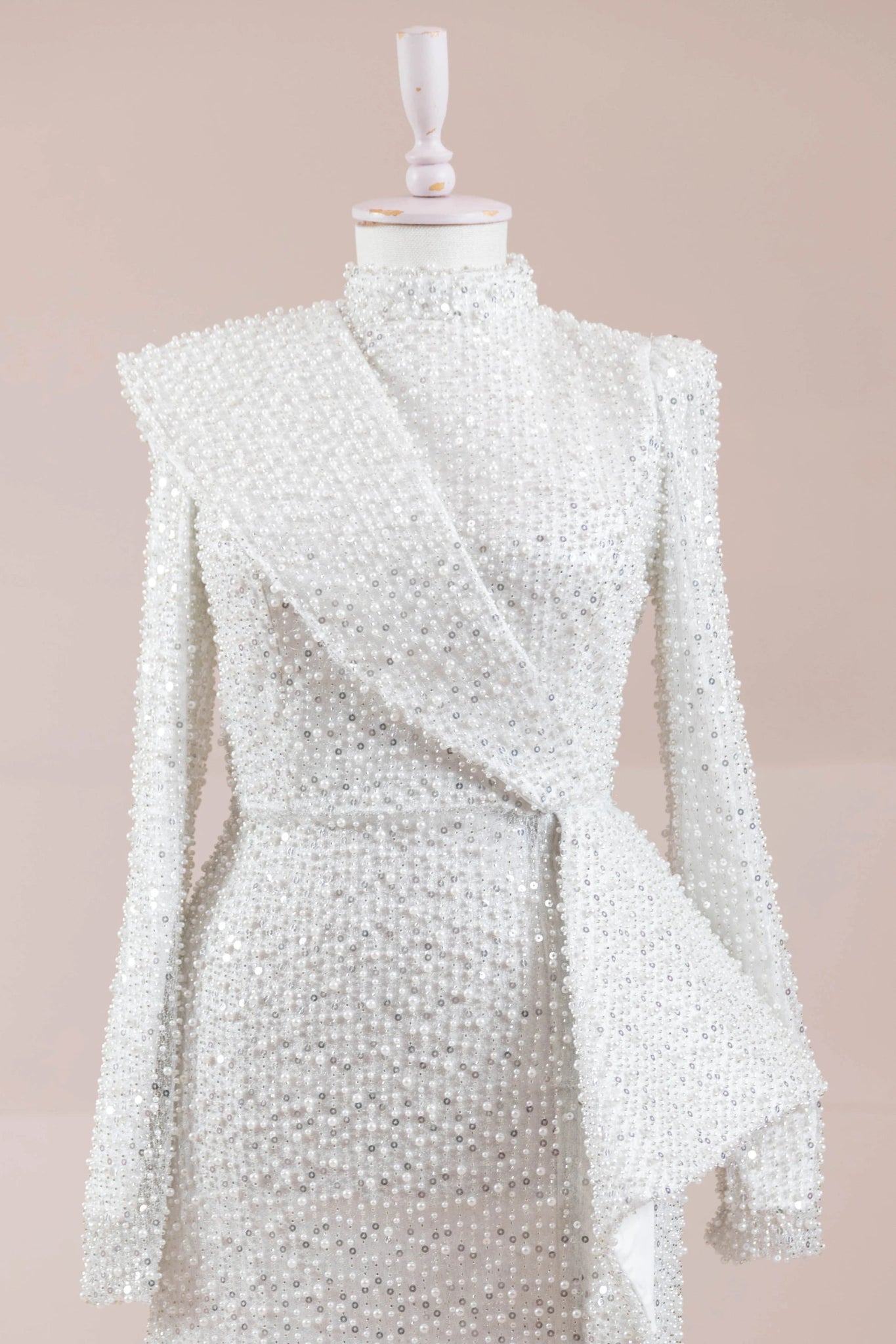 Ziva Tesettür Abiye - FioraofDress - tesettur - abiye - Beyaz - 38 - hijab - evening - dress